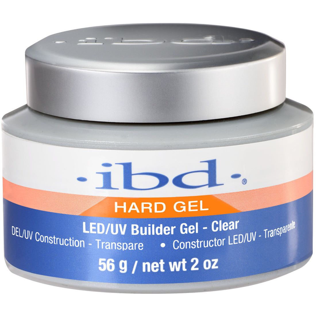IBD Hard Gel LED/UV Builder - Clear, 14ml, 56ml