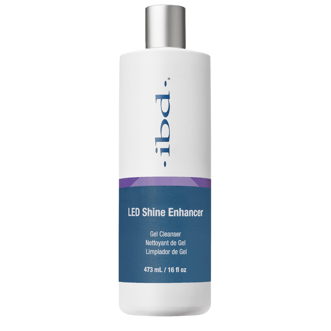 IBD LED Shine Enhancer Gel Cleanser, 236ml, 474ml